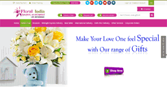 Desktop Screenshot of floralindia.com